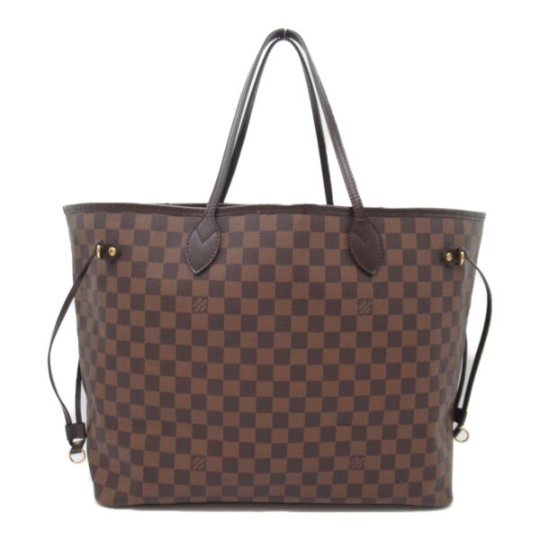 2107600985596 3 Louis Vuitton Neverfull Tote Bag Damier Brown