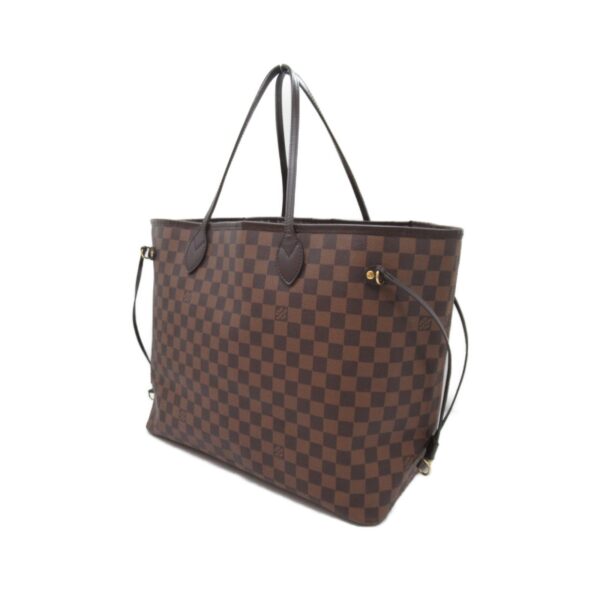 2107600985596 4 Louis Vuitton Neverfull Tote Bag Damier Brown