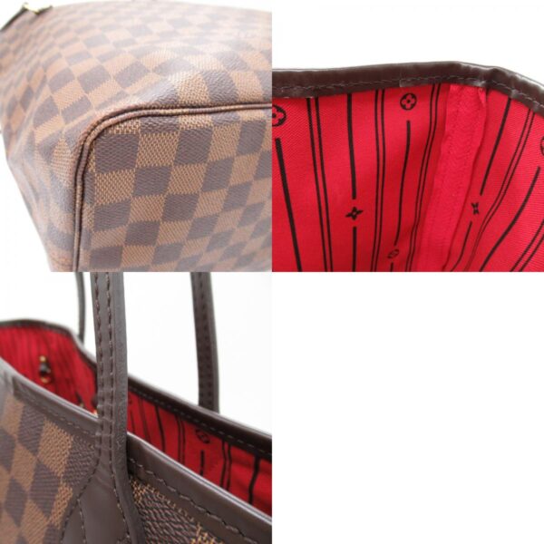 2107600985596 8c Louis Vuitton Neverfull Tote Bag Damier Brown