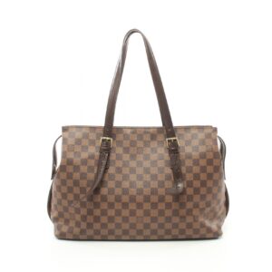 2107600986005 1 Louis Vuitton Nice Monogram Handbag Brown