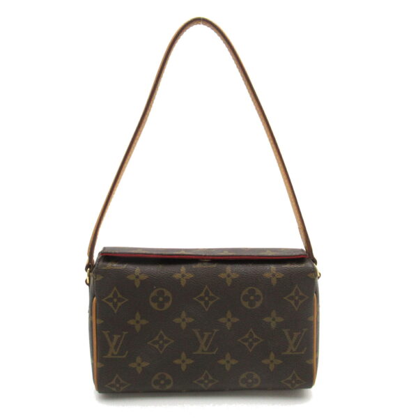 2107600989754 1 Louis Vuitton Recital Handbag Monogram Brown