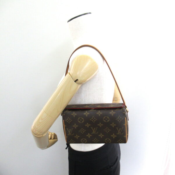 2107600989754 5 Louis Vuitton Recital Handbag Monogram Brown