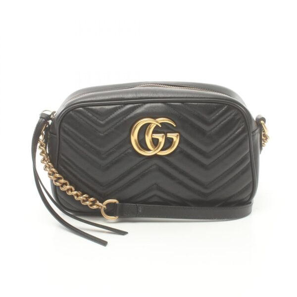 2107600991375 1 Gucci GG Marmont Shoulder Bag Black