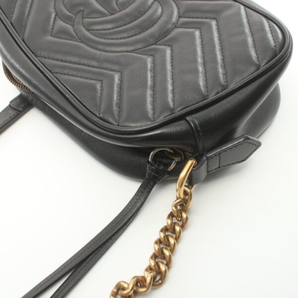 2107600991375 8 Gucci GG Marmont Shoulder Bag Black