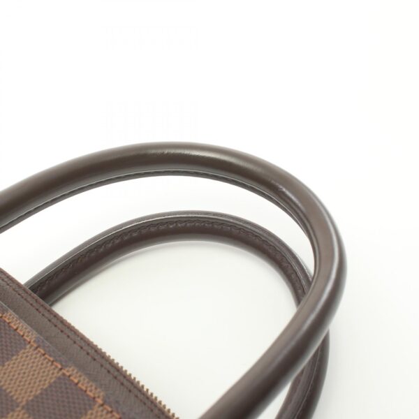 2107600991498 6 Louis Vuitton Triana Damier Ebene Handbag Brown