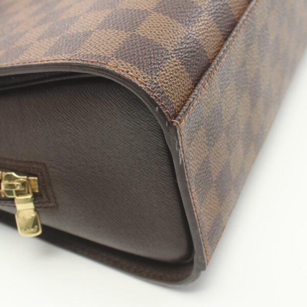 2107600991498 7 Louis Vuitton Triana Damier Ebene Handbag Brown