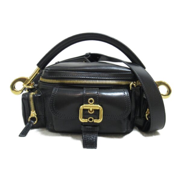 2107600998626 2 Chloe Camera Small Shoulder Bag Leather Black