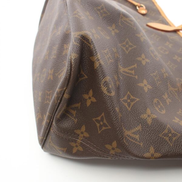 2107601002100 6 Louis Vuitton Neverfull MM Monogram Tote Bag Brown