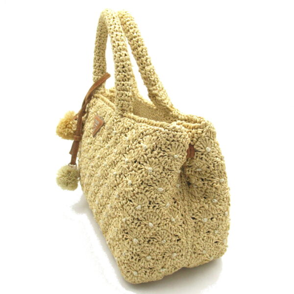 2107601003503 3 Prada Canapa Tote Bag Raffia Beige