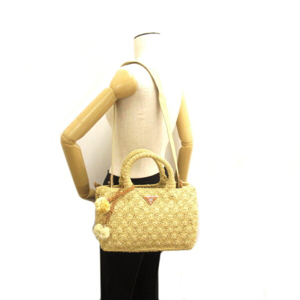 2107601003503 5 Prada Canapa Tote Bag Raffia Beige