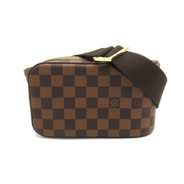 2107601005224 1 Louis Vuitton Jeronimos Waist Bag Body Bag Damier Brown