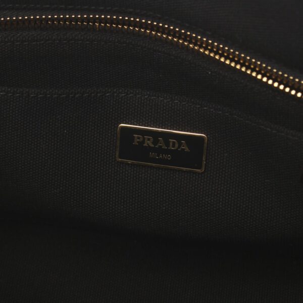 2107601006467 4 Prada Canapa Mini Tote Bag Black