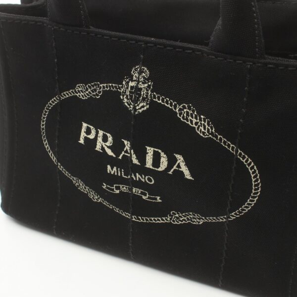 2107601006467 9 Prada Canapa Mini Tote Bag Black