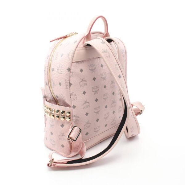 2107601011317 2 MCM Visetos Stark Rucksack Backpack Bag Pink