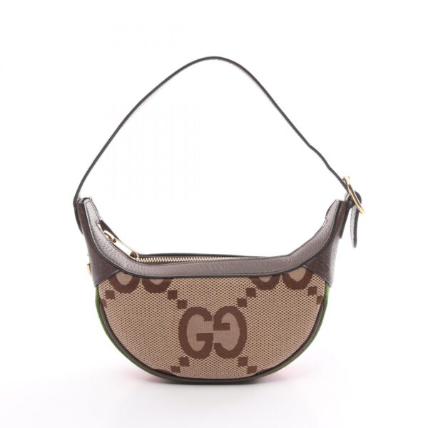 2107601014233 1 Gucci Offidi Jumbo GG Mini Bag Shoulder Bag Brown Multicolor