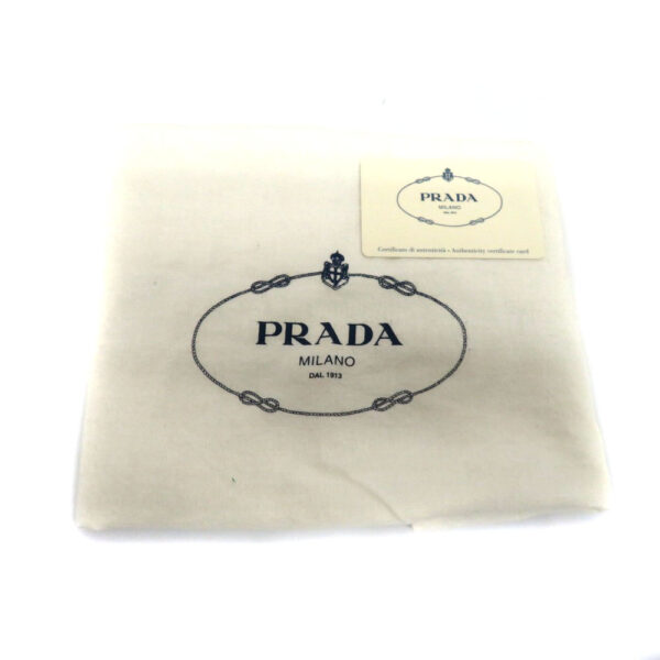 210768918 Prada Shoulder Bag Leather White