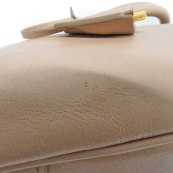 210769512 Prada 2WAY Handbag With Pink Beige