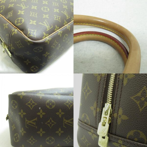 2118300043059 8c Louis Vuitton Deauville Handbag Bag Monogram Brown