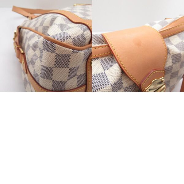 2118300047668 8c Louis Vuitton Stresa Shoulder Bag Damier Azur White