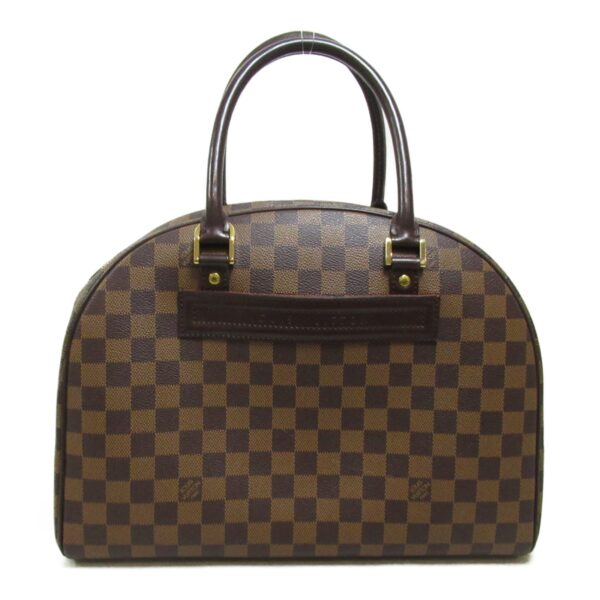 2118300048627 2 Louis Vuitton Nolita Handbag Damier Brown