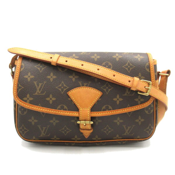 2118300049860 1 Louis Vuitton Sologne Shoulder Bag Monogram Brown