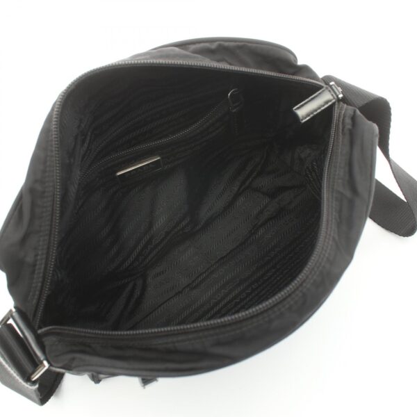 2118300050033 3 Prada Shoulder Bag Nylon Black