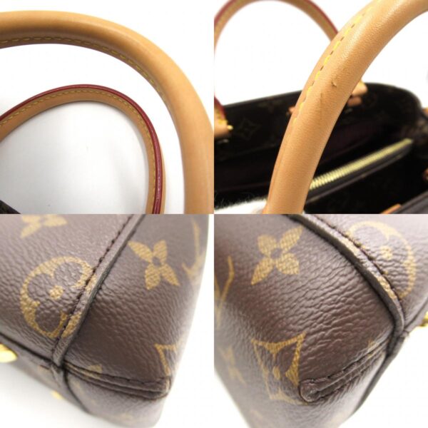 2118300050064 10c Louis Vuitton Montaigne BB Tote Bag Monogram Brown