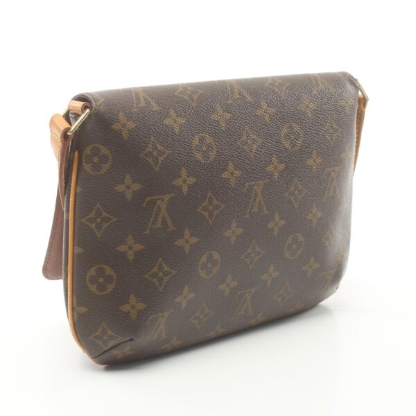 2118300050453 2 Louis Vuitton Musette Tango Shoulder Bag Monogram Brown