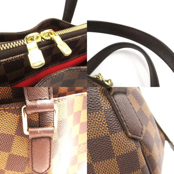 2118300053652 9c Louis Vuitton Belem Damier Handbag Brown