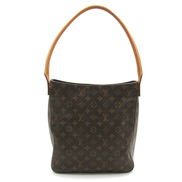 2118300053751 1 Louis Vuitton Looping Monogram Shoulder Bag Brown