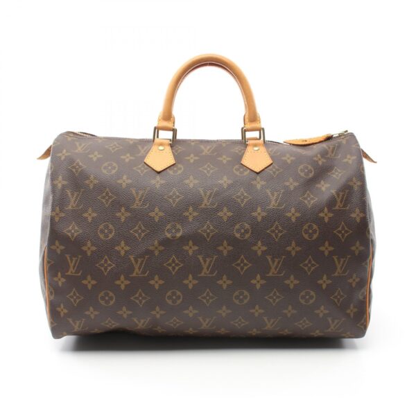 2118300056424 1 Louis Vuitton Speedy 40 Handbag Monogram Brown