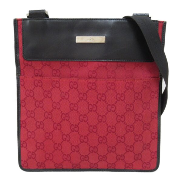 2118400110255 2 Gucci Shoulder Bag Red Black