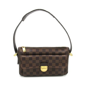 2118400110804 1 Bottega Veneta Leather Crossbody Shoulder Bag Brown