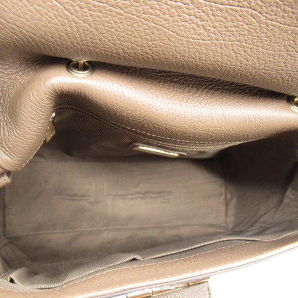 2118400117438 2 Furla Leather 2way Shoulder Bag Gray