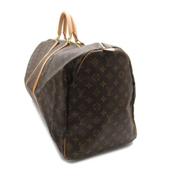 2118400117810 3 Louis Vuitton Keepall 60 Bag Monogram Brown