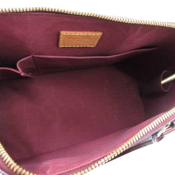 2118400122050 2 Louis Vuitton Alma Handbag Enamel Vernis Bordeaux