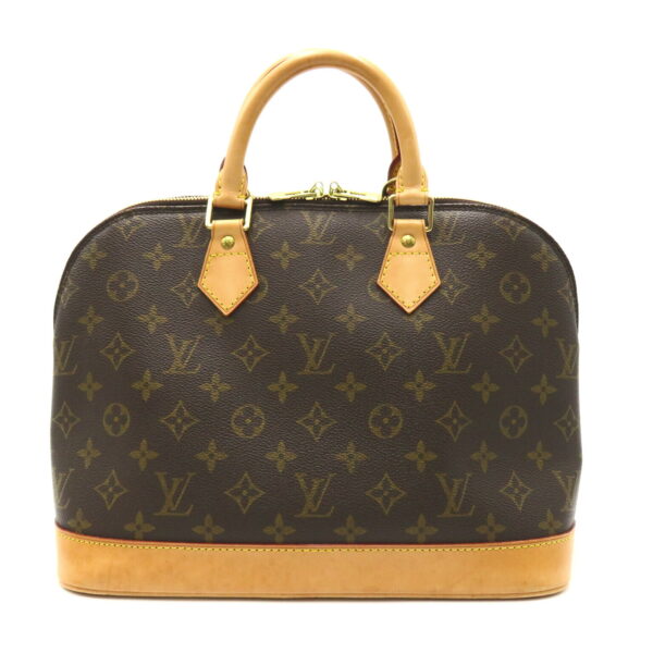 2118400122708 2 Louis Vuitton Alma Handbag Monogram Brown