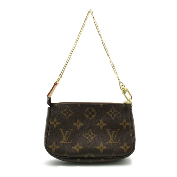 2118400127482 3 Louis Vuitton Mini Pochette Accessory Pouch Monogram Brown