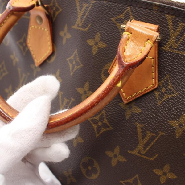 2118400130260 8 Louis Vuitton Alma PM Handbag Bag Leather Monogram Brown