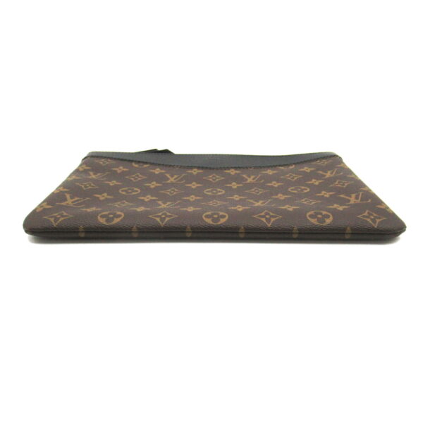 2118400130277 4 Louis Vuitton Daily Pouch Clutch Bag Monogram Brown Black