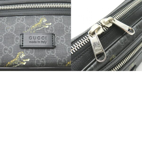 2118400131212 10c Gucci GG Supreme Body Bag Black