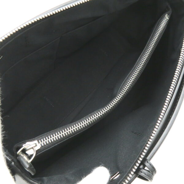 2118400131502 7 Fendi Visible 2Way Shoulder Bag Leather Black