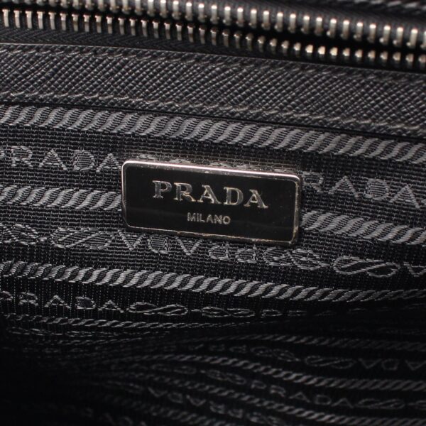 2118400139263 4 Prada Saffiano Travel Shoulder Bag Saffiano Leather Black