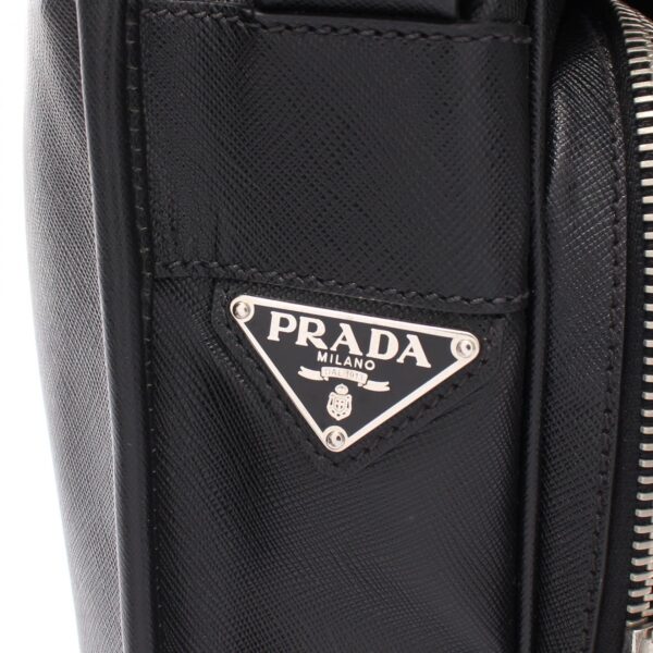 2118400139263 5 Prada Saffiano Travel Shoulder Bag Saffiano Leather Black