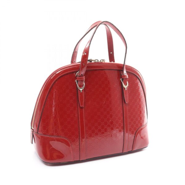 2118400143680 2 Gucci Nice Micro Guccisima Handbag Patent Leather Red