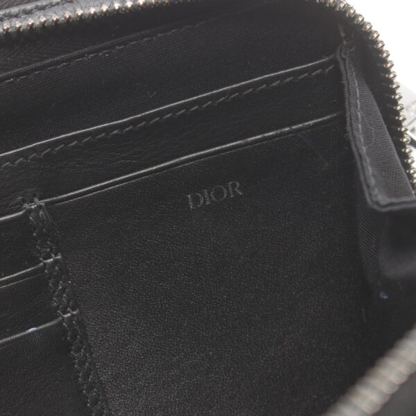 2118400144656 4 Dior Oblique Shoulder Bag Leather Black