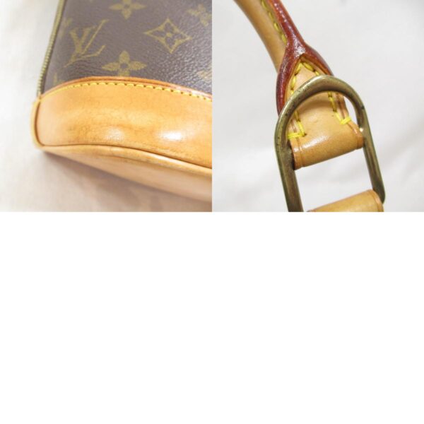 2118500041916 7c Louis Vuitton Alma Handbag Monogram Brown