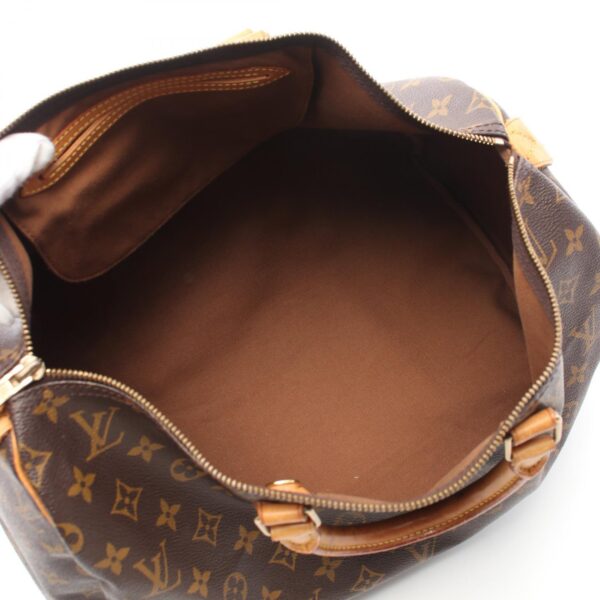 2118500043767 3 Louis Vuitton Speedy 40 Leather Monogram Brown