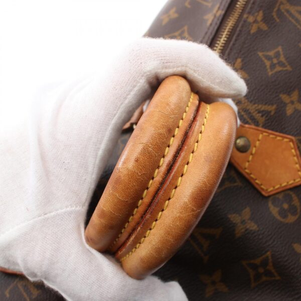 2118500043767 6 Louis Vuitton Speedy 40 Leather Monogram Brown