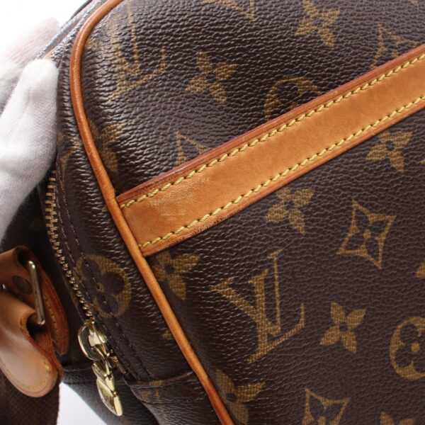 2118500044542 8 Louis Vuitton Reporter PM Shoulder Bag Monogram Brown